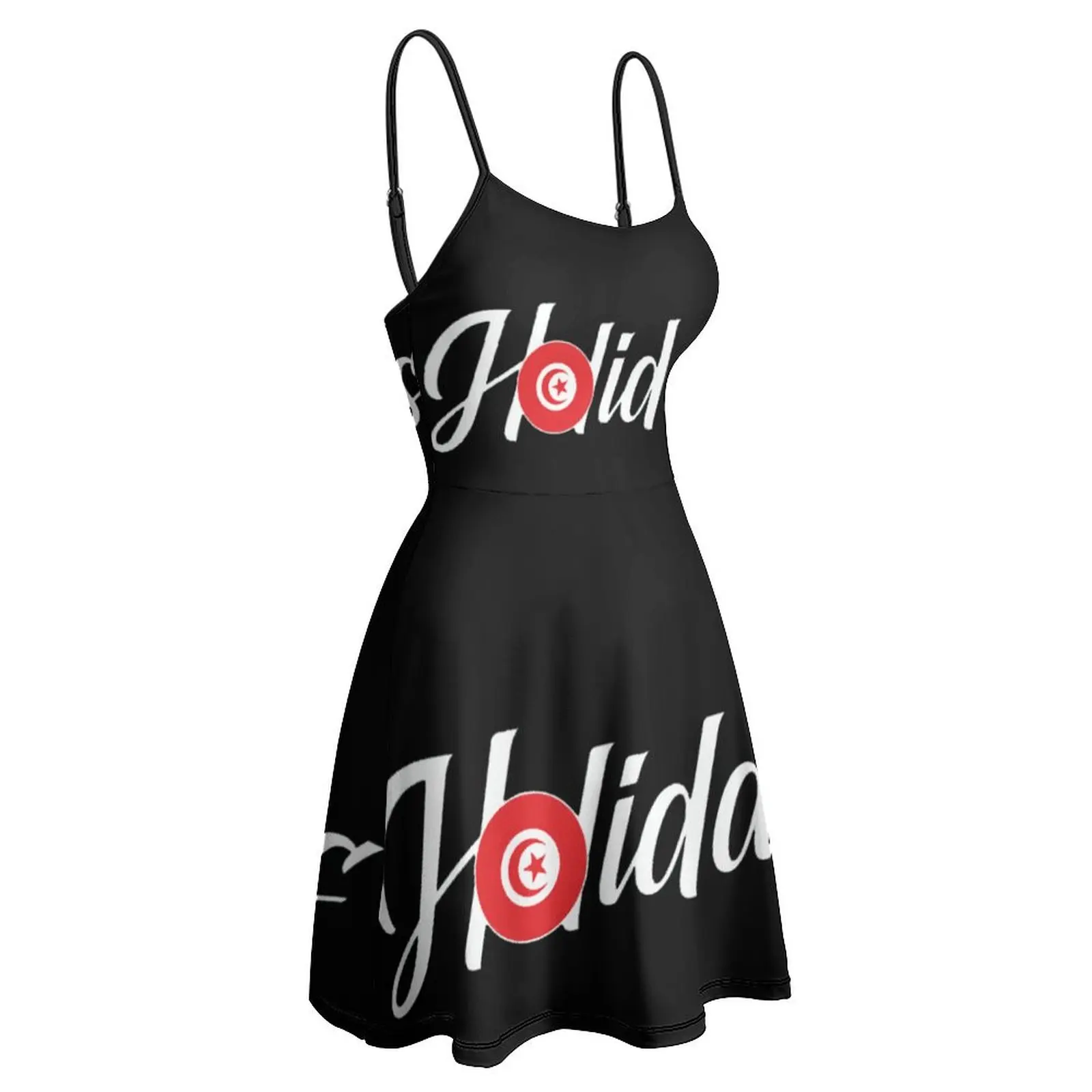 Тунисский праздничный флаг, дизайн праздничного флага Туниса, женское платье на бретельках, юмористические платья, графическая экзотическая женская одежда, отпуск
Тунисский праздничный флаг, дизайн праздничного флага Туниса, женское платье на бретельках, юмористические платья, графическая экзотическая женская одежда, отпуск
