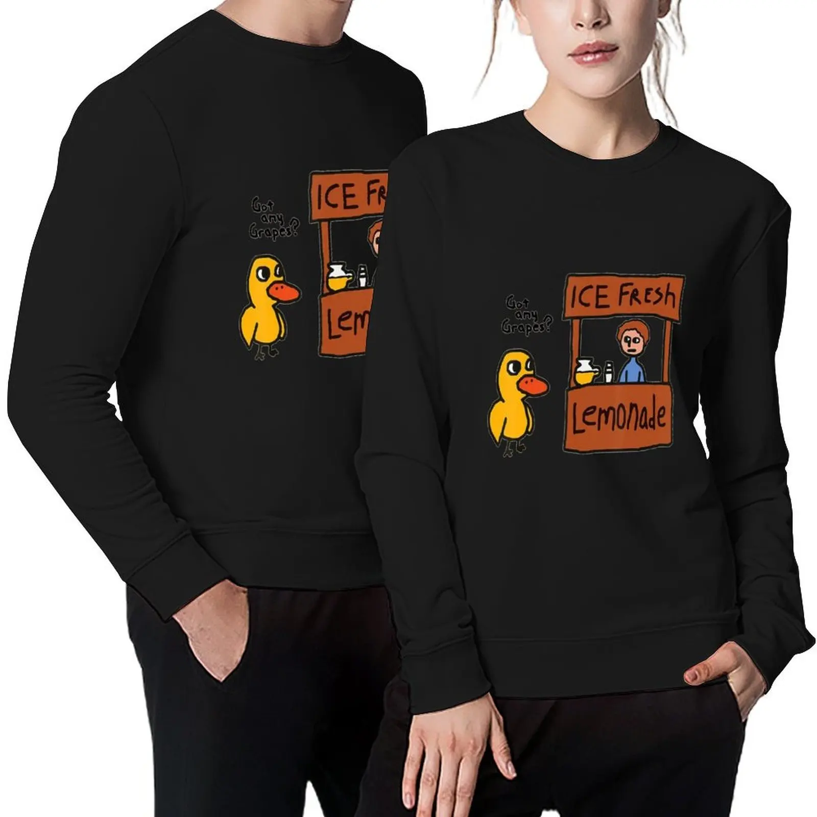 Got Any Grapes Shirt - Duck Ice Fresh Lemonade Pullover men clothes fashion men men's winter sweater new in sweatshirts
Got Any Grapes Shirt - Duck Ice Fresh Lemonade Pullover men clothes fashion men men's winter sweater new in sweatshirts
