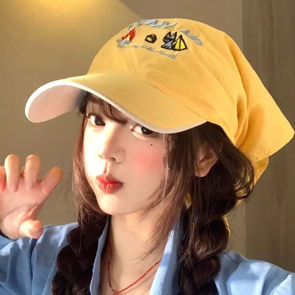 Cotton Headscarf Baseball Hat Sunshade Breathable Triangle Headscarf Baseball Cap Korean Style Peaked Cap Sunshade Baseball Cap
Cotton Headscarf Baseball Hat Sunshade Breathable Triangle Headscarf Baseball Cap Korean Style Peaked Cap Sunshade Baseball Cap