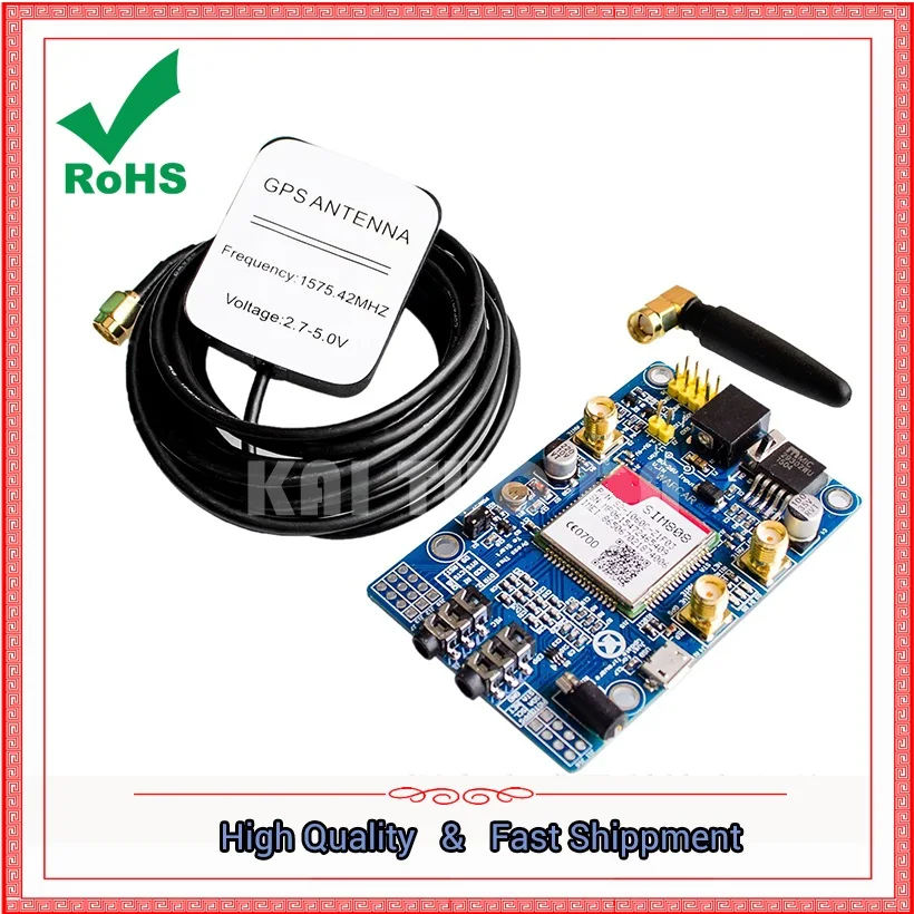 SIM808 Module Instead Of 908 GSM GPRS GPS Positioning SMS Data Sent STM32.51 Program Board
SIM808 Module Instead Of 908 GSM GPRS GPS Positioning SMS Data Sent STM32.51 Program Board