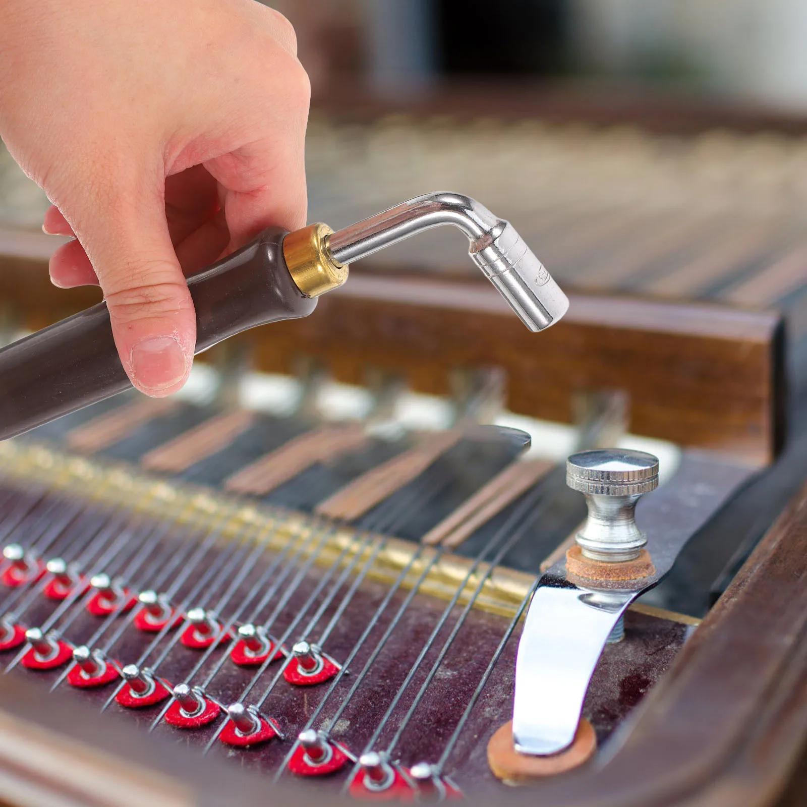 Dulcimer Tone Tuning Wrench Lightweight Compact High Hardness Ergonomic Design For Easy Operation Dulcimer Accessory
Dulcimer Tone Tuning Wrench Lightweight Compact High Hardness Ergonomic Design For Easy Operation Dulcimer Accessory