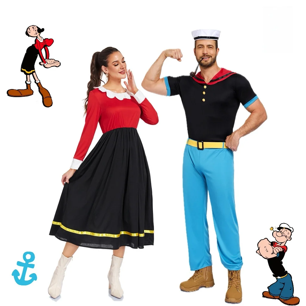 Adult Men's Women's Cosplay Costume Set Pirate Navy Outfit loween Performance Clothing 90s Sle Ladies'
Adult Men's Women's Cosplay Costume Set Pirate Navy Outfit loween Performance Clothing 90s Sle Ladies'