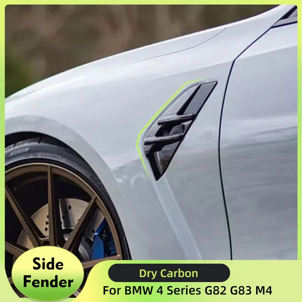 Car Front Side Fender Air Vent Covers Trims For BMW 4 Series G82 G83 M4 2020-2023 Dry Carbon Car Air Intake Fender Vents Cover
Car Front Side Fender Air Vent Covers Trims For BMW 4 Series G82 G83 M4 2020-2023 Dry Carbon Car Air Intake Fender Vents Cover