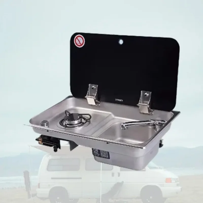 High Quality 2025 Most Popular 304 Stain Steel RV Gas Stove With One Water Sink From China
High Quality 2025 Most Popular 304 Stain Steel RV Gas Stove With One Water Sink From China