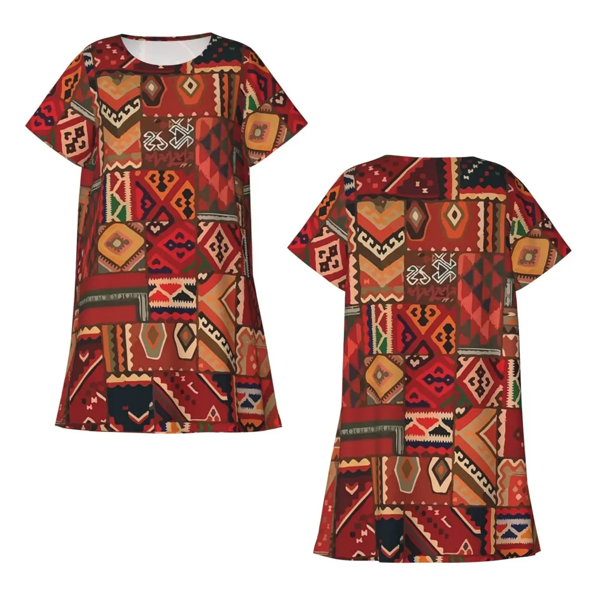 Amazigh Foutha Kabyle Mediterranean Berber Short Sleeves Nightdress For Sleepshirts Women Short Sleeve Nightgowns Pajama Dress
Amazigh Foutha Kabyle Mediterranean Berber Short Sleeves Nightdress For Sleepshirts Women Short Sleeve Nightgowns Pajama Dress