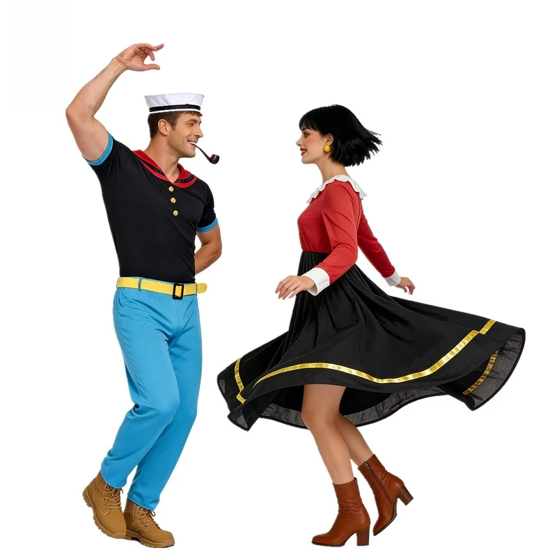 the Sailor Man Cosplay Costume Set Feng Shui Strong Man Halloween Role-playing Couple's Outfit Women's Ethnic Stage Co...
the Sailor Man Cosplay Costume Set Feng Shui Strong Man Halloween Role-playing Couple's Outfit Women's Ethnic Stage Co...
