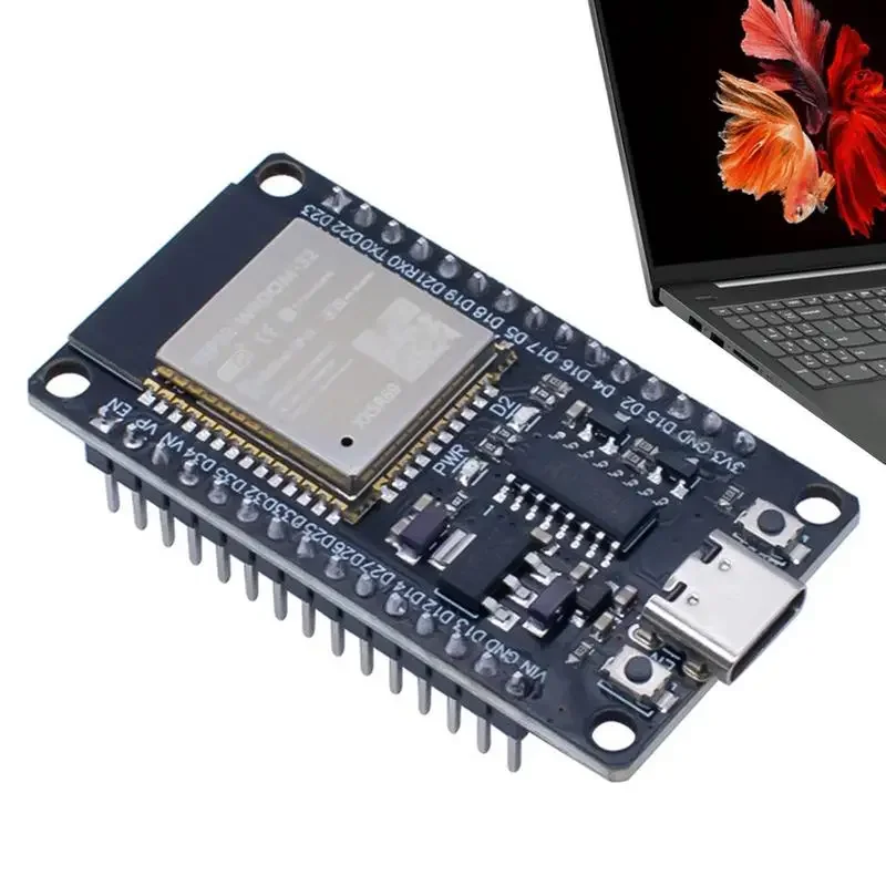 ESP32 Development Board Wireless WiFi Blutooth module Ultra-Low Power Consumption Dual Core 30Pin ESP32-WROOM-32S 32D ESP 32 
ESP32 Development Board Wireless WiFi Blutooth module Ultra-Low Power Consumption Dual Core 30Pin ESP32-WROOM-32S 32D ESP 32