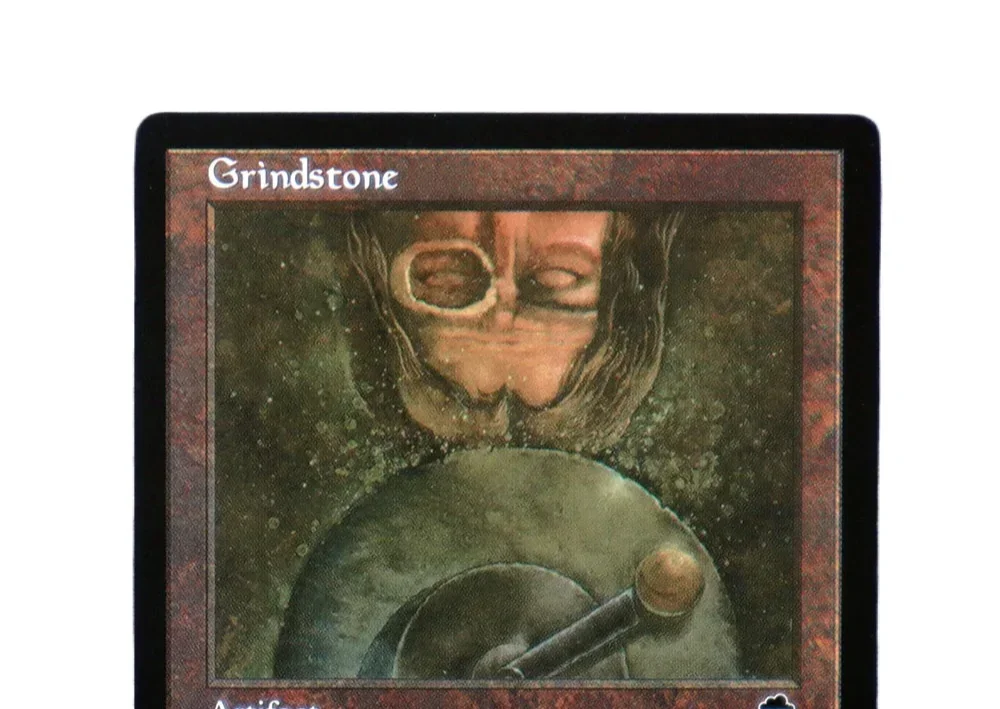 Grindstone Holo/Foil TCG Magical Proxy Cards Game Black Top Quality Proxy Gathering Board Game Deck Trading Cards
Grindstone Holo/Foil TCG Magical Proxy Cards Game Black Top Quality Proxy Gathering Board Game Deck Trading Cards