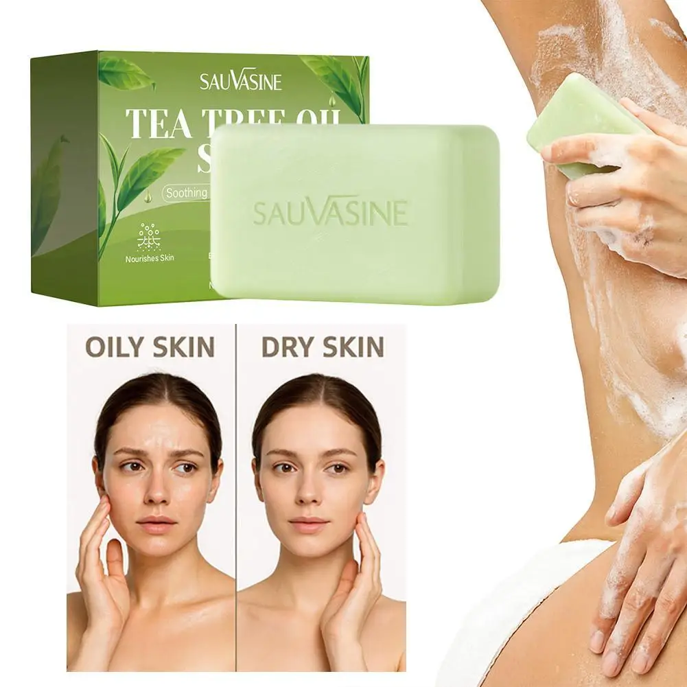100 г мыла с маслом чайного дерева для мужчин и женщин, глубоко очищающее, успокаивающее для сухой кожи, уход за запахом тела, отшелушивает и укрепляет кожу
100 г мыла с маслом чайного дерева для мужчин и женщин, глубоко очищающее, успокаивающее для сухой кожи, уход за запахом тела, отшелушивает и укрепляет кожу