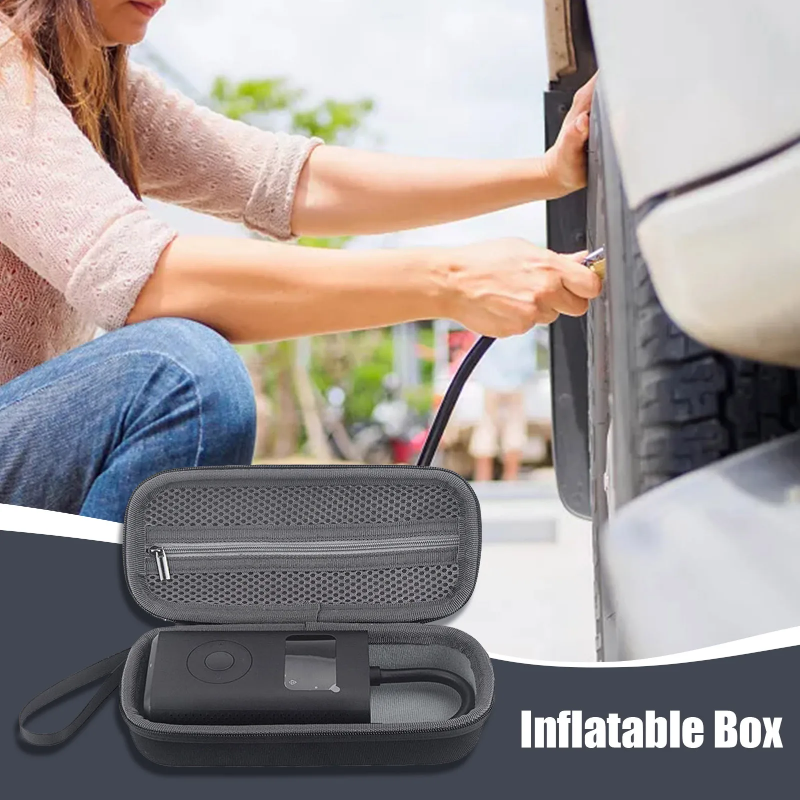 Hard EVA Case ForXiaomi Car Iator 1S Pump Case For Mijia Iatable Treasure Box Electric High-Pressure Air Pump Travel
Hard EVA Case ForXiaomi Car Iator 1S Pump Case For Mijia Iatable Treasure Box Electric High-Pressure Air Pump Travel