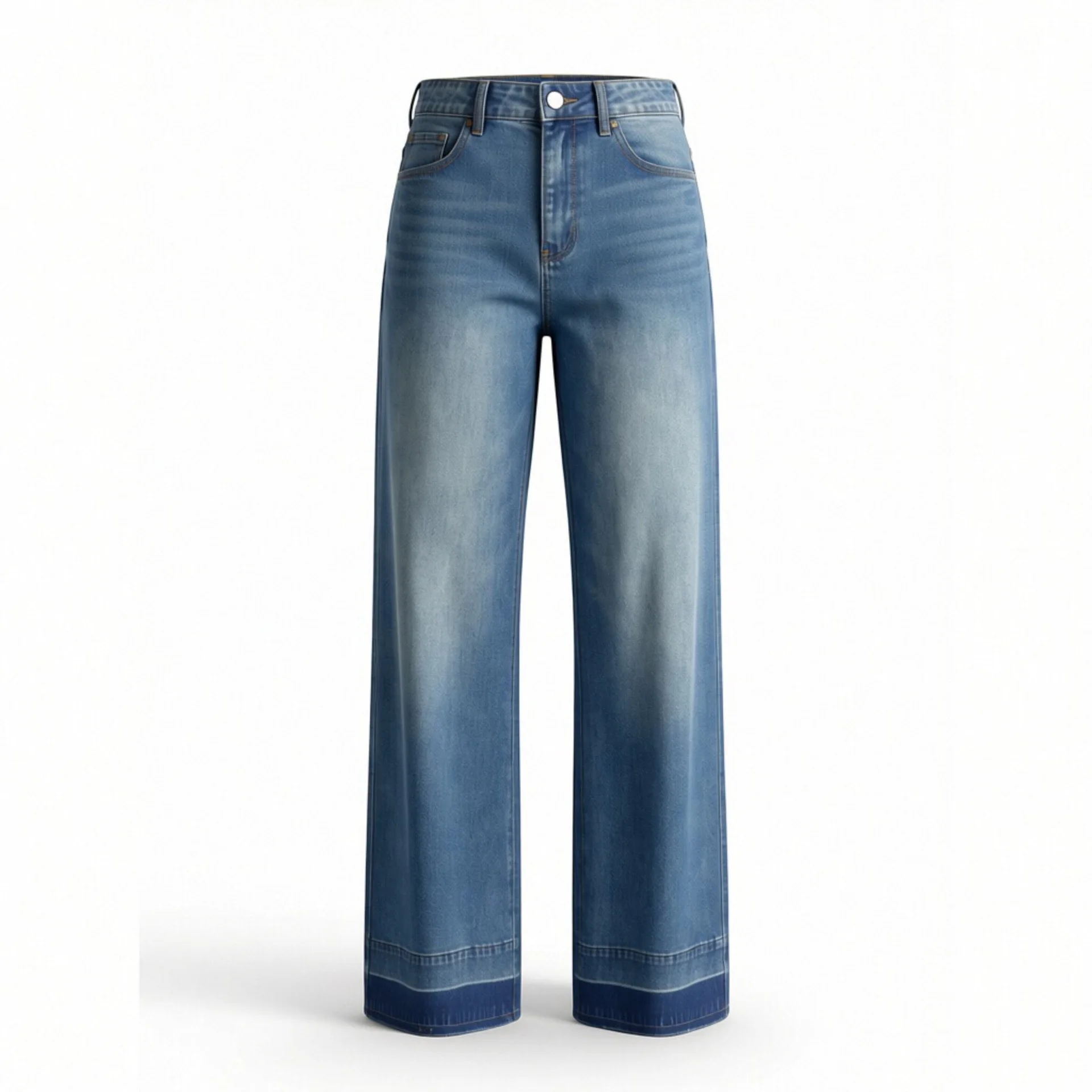 Withered 2026 Spring New European And American Style Fashion Slimming High Waist Wide Leg Jeans
Withered 2026 Spring New European And American Style Fashion Slimming High Waist Wide Leg Jeans