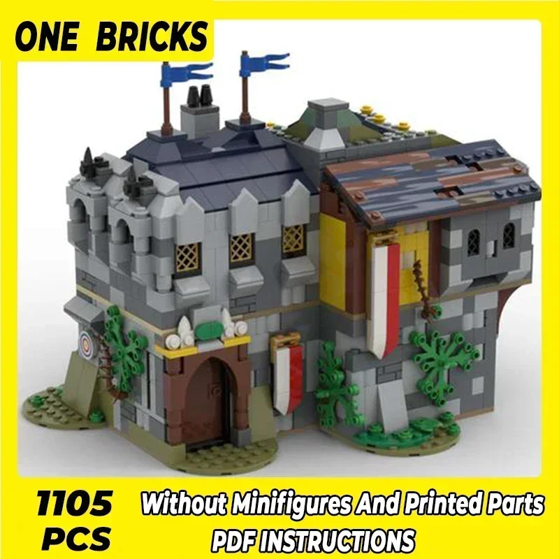 Moc Building Blocks Military Model The Knight's Retreat Technical Bricks DIY Assembly Construction Toys For Childr Holiday Gifts
Moc Building Blocks Military Model The Knight's Retreat Technical Bricks DIY Assembly Construction Toys For Childr Holiday Gifts