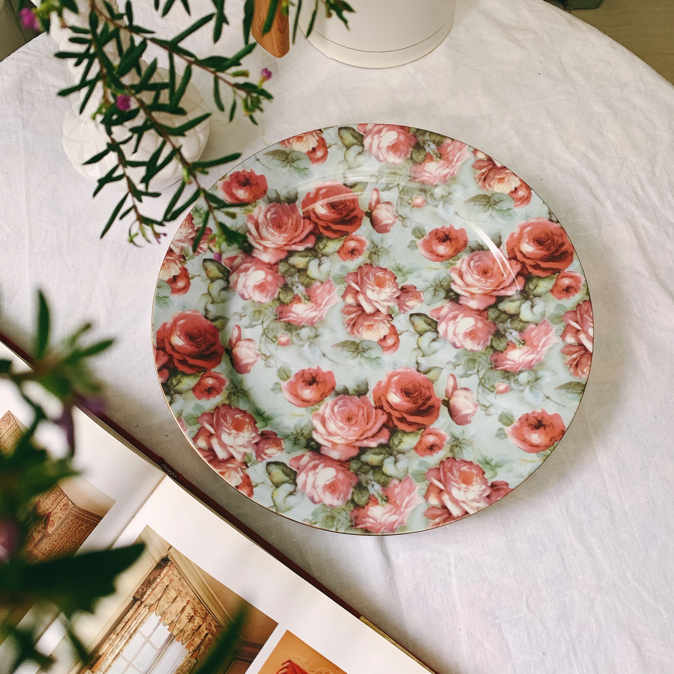 European style ceramic plates, steak plates, kitchen Western dishes, cake plates, pizza plates, 10 inches
European style ceramic plates, steak plates, kitchen Western dishes, cake plates, pizza plates, 10 inches