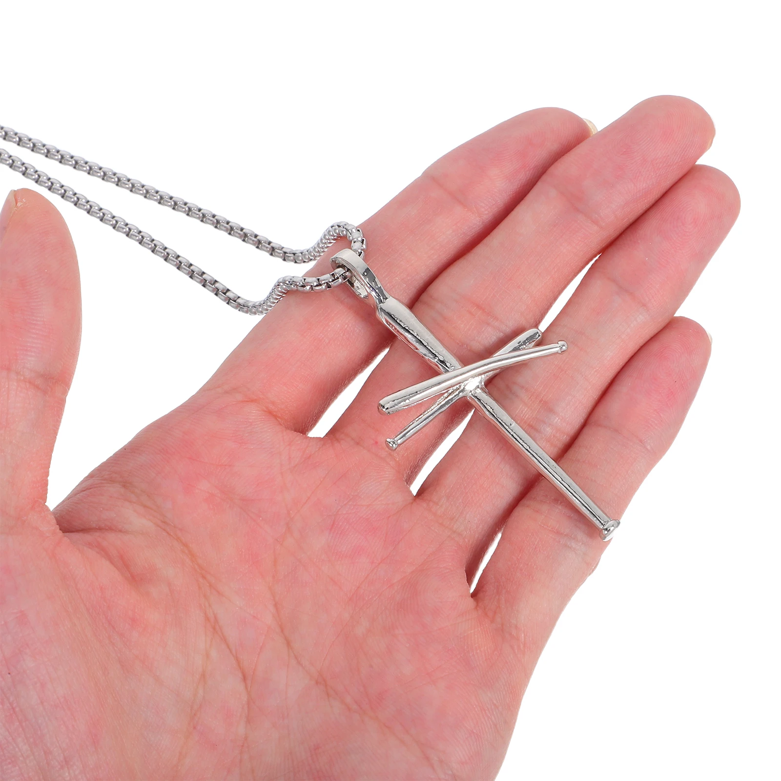 6pcs Men Cross Pendant Necklace Stainless Steel Large Faith Pendant Chain Necklaces Simple Jewelry For Men Silver
6pcs Men Cross Pendant Necklace Stainless Steel Large Faith Pendant Chain Necklaces Simple Jewelry For Men Silver