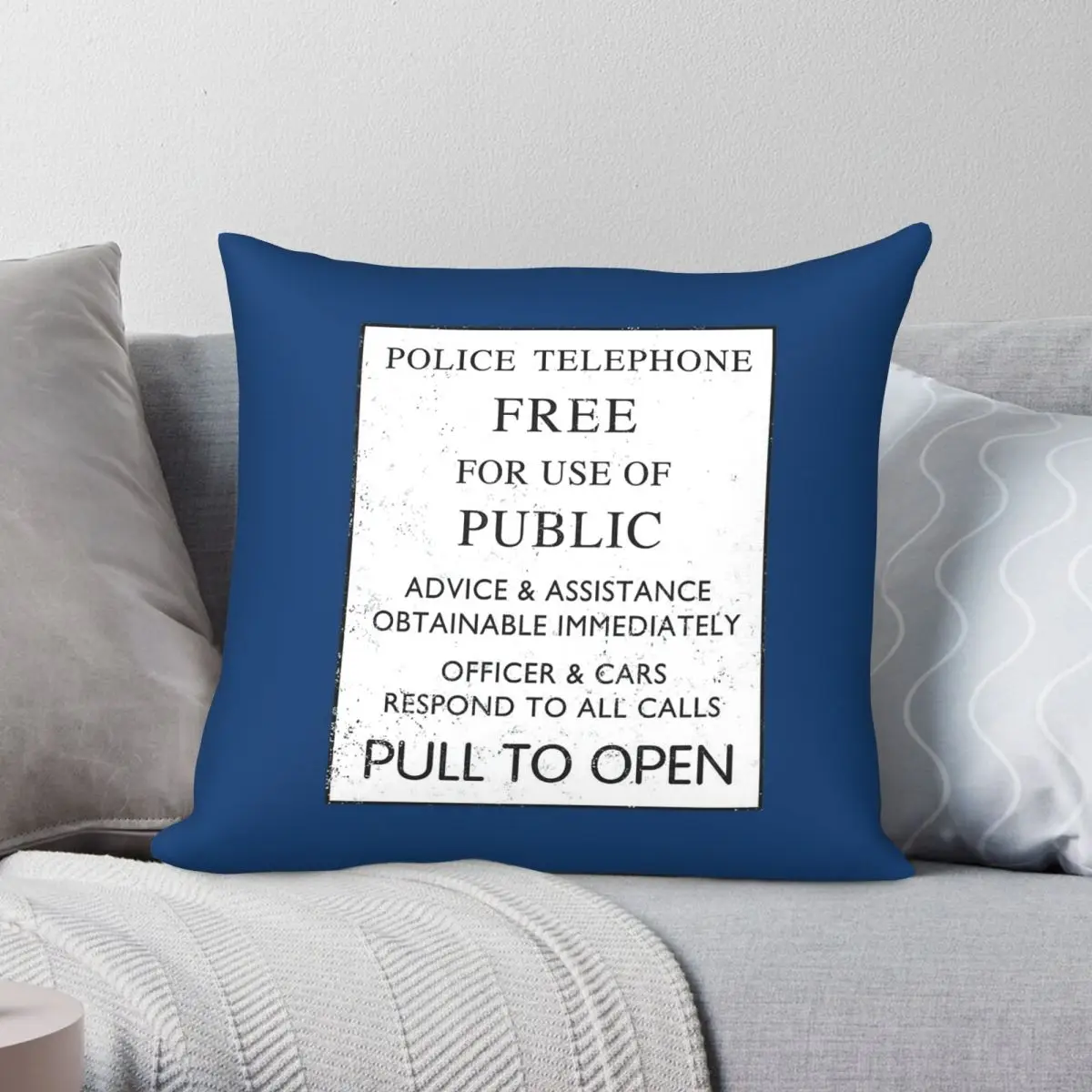 Police Telephone Free For Public Square Pillowcase Polyester Linen Velvet Printed Zip Decorative Pillow Case Home Cushion Cover
Police Telephone Free For Public Square Pillowcase Polyester Linen Velvet Printed Zip Decorative Pillow Case Home Cushion Cover