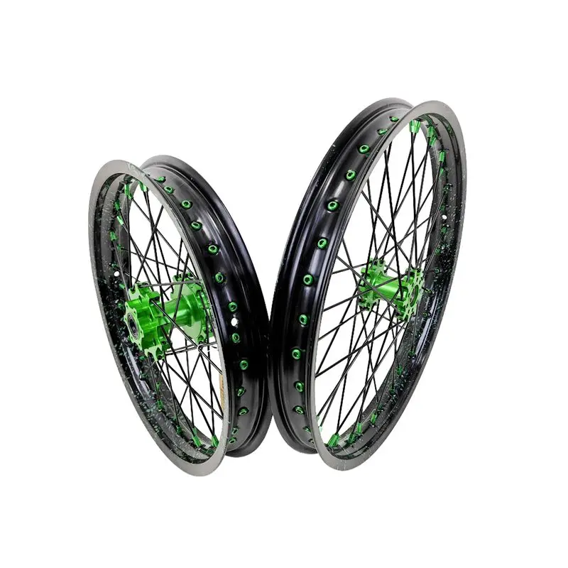 Hot-selling 2025 Aluminum Alloy 7050T Rims Set New Condition 1.6*19 Front & 1.85*16 Rear Motorcycle Wheels
Hot-selling 2025 Aluminum Alloy 7050T Rims Set New Condition 1.6*19 Front & 1.85*16 Rear Motorcycle Wheels