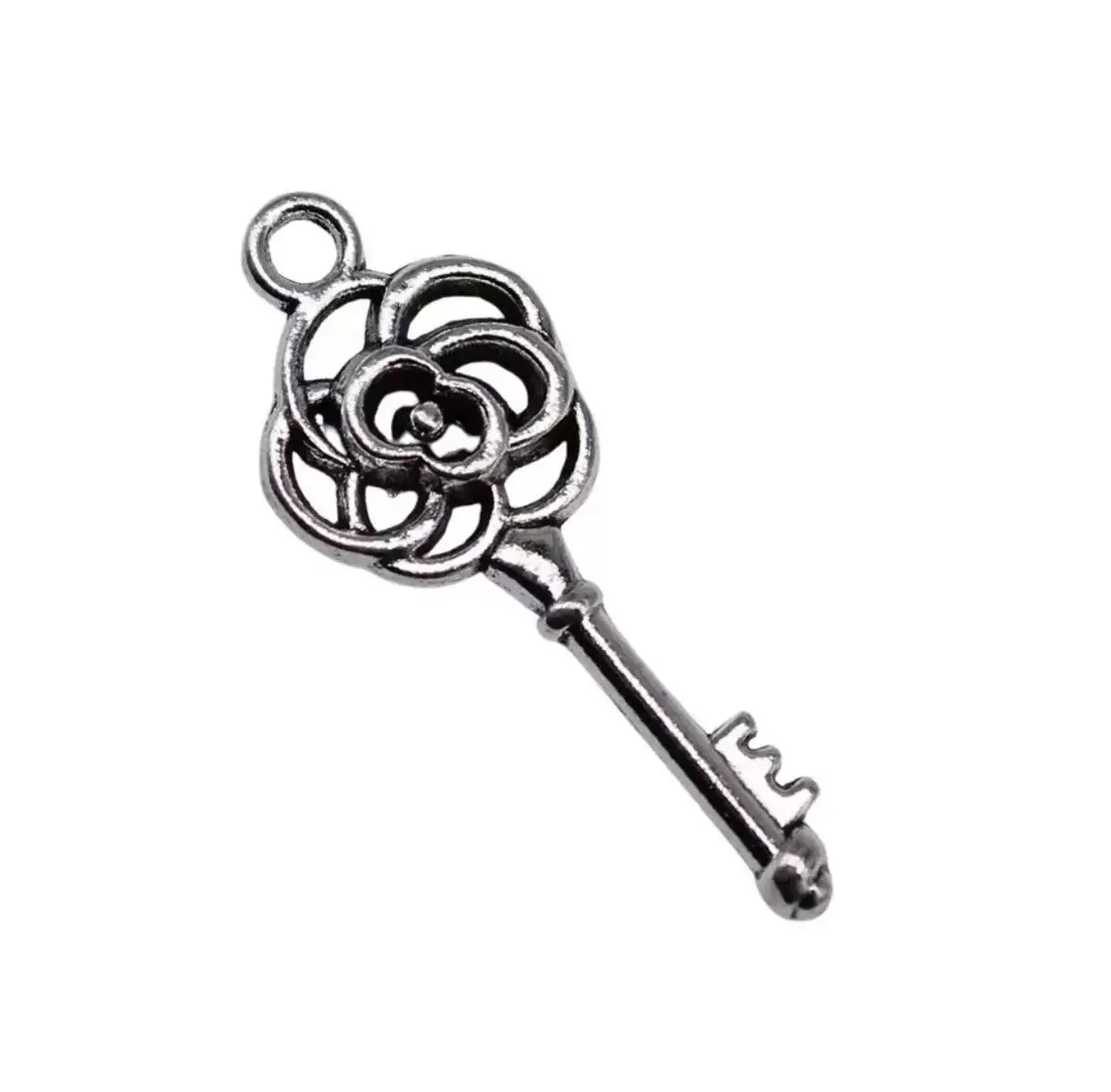 30pcs 28*11mm Zinc alloy metal hollow flower key shaped pendants for jewelry handmade HW3338
30pcs 28*11mm Zinc alloy metal hollow flower key shaped pendants for jewelry handmade HW3338