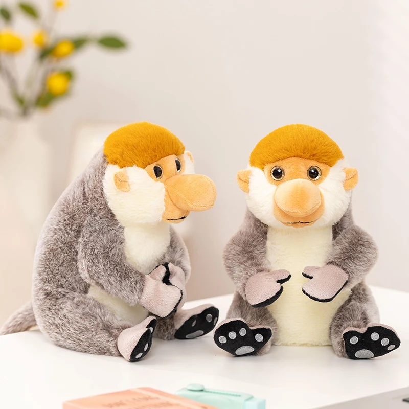 22 см плюшевые игрушки обезьяны Proboscis, реальная обезьяна, мягкая кукла для дня рождения, рождественские подарки
22 см плюшевые игрушки обезьяны Proboscis, реальная обезьяна, мягкая кукла для дня рождения, рождественские подарки