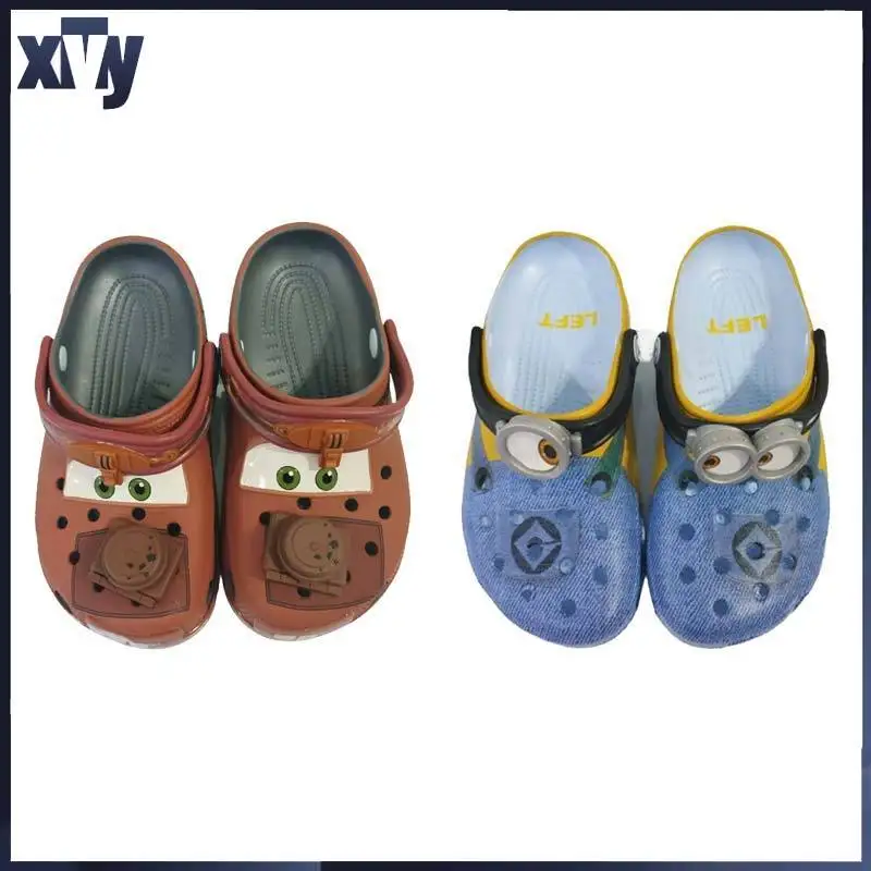 Anime Cartoon Couple Sandals Men'S And Women'S Summer Beach Shoes Cute Toy Car And People Design Clog Style Footwear For Holiday
Anime Cartoon Couple Sandals Men'S And Women'S Summer Beach Shoes Cute Toy Car And People Design Clog Style Footwear For Holiday