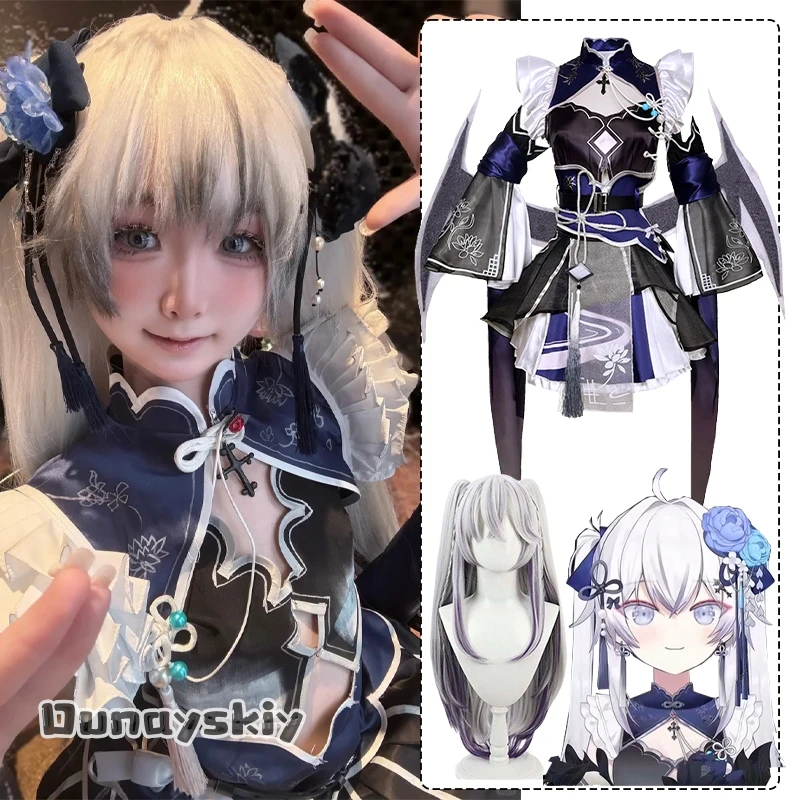 Higashi Yukihasu Virtual YouTuber Cosplay Costume Higashi Yukihasu Chinoiserie Lolita Dress Uniform Anime Wig Shoes Prop Suits
Higashi Yukihasu Virtual YouTuber Cosplay Costume Higashi Yukihasu Chinoiserie Lolita Dress Uniform Anime Wig Shoes Prop Suits