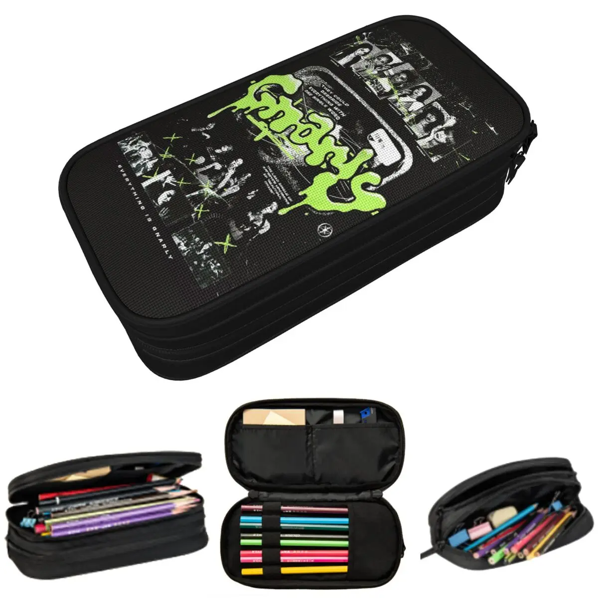 Katseye Gnarly Logo Pencil Case for Boys Girls School Pen Box Pencil Bag Stationery Supplies Pen Holder Bag
Katseye Gnarly Logo Pencil Case for Boys Girls School Pen Box Pencil Bag Stationery Supplies Pen Holder Bag