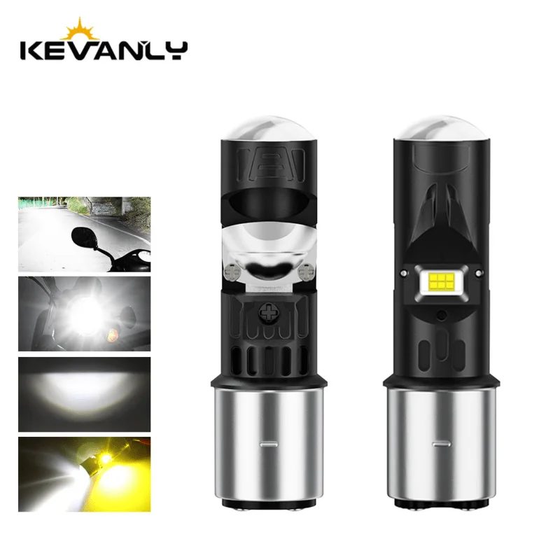 H4 LED Dual Color Motorcycle Headlight Bulb Mini Len BA20D P15D LED bulb Hi Lo Beam For Yamaha Kawasaki Suzuki Motor Accessories
H4 LED Dual Color Motorcycle Headlight Bulb Mini Len BA20D P15D LED bulb Hi Lo Beam For Yamaha Kawasaki Suzuki Motor Accessories