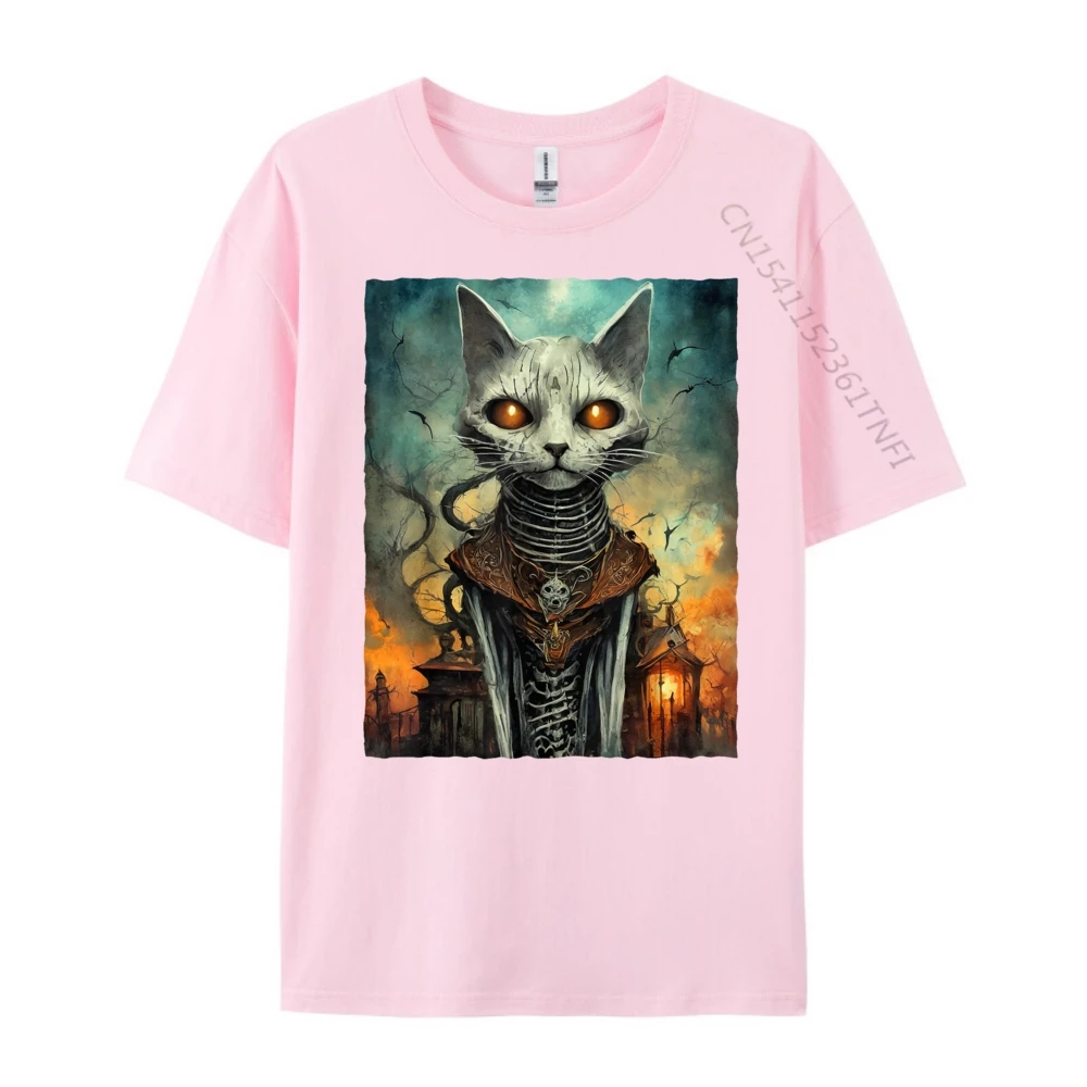 Halloween Skeleton Cat Black T Shirt Streetwear Men Tshirts Clothing Female Tshirts Mens Clothing Casual
Halloween Skeleton Cat Black T Shirt Streetwear Men Tshirts Clothing Female Tshirts Mens Clothing Casual