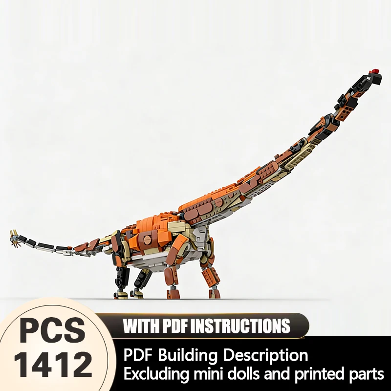 Creators Animal Series Model MOC Building Bricks Breviparopus Modular Technology Gifts Holiday Assemble Children Toys Suit
Creators Animal Series Model MOC Building Bricks Breviparopus Modular Technology Gifts Holiday Assemble Children Toys Suit