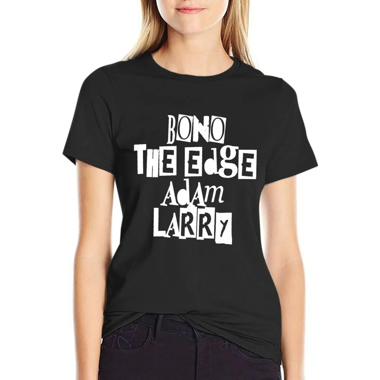 Band Members - Punk Font - White T-Shirt female tees anime clothes funnys t-shirt dress for Women plus size
Band Members - Punk Font - White T-Shirt female tees anime clothes funnys t-shirt dress for Women plus size