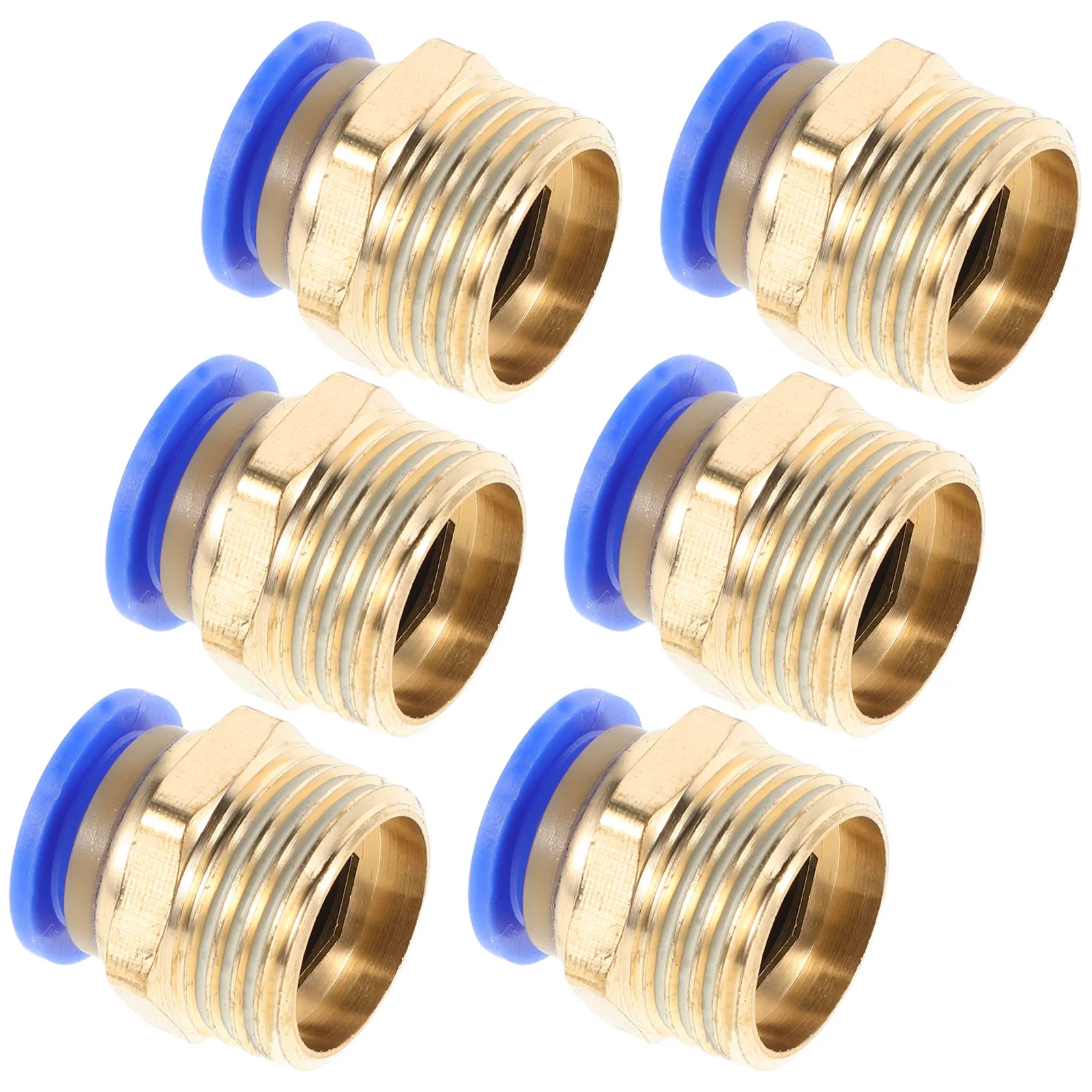 6Pcs Brass Pneumatic Quick Connectors Straight Type Air Hose Fittings Push in Tube Connectors for Industrial DIY Pneumatic
6Pcs Brass Pneumatic Quick Connectors Straight Type Air Hose Fittings Push in Tube Connectors for Industrial DIY Pneumatic