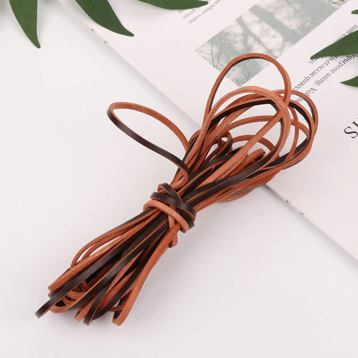 5 Meters Flat Cowhide Cord Smooth Flexible 3mm for Bracelet Necklace Jewelry Making Accessories Cords
5 Meters Flat Cowhide Cord Smooth Flexible 3mm for Bracelet Necklace Jewelry Making Accessories Cords