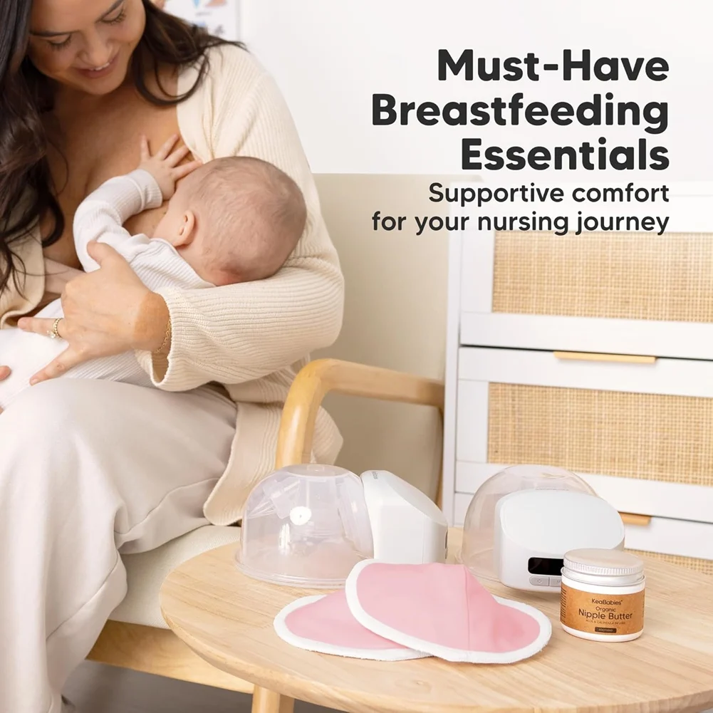 MACH-Washable Nursing Pads-For Breast For Breastfeeding, 14 Pack, Viscose Derived From Bamboo Wash Bag Reusable Nipple Covers
MACH-Washable Nursing Pads-For Breast For Breastfeeding, 14 Pack, Viscose Derived From Bamboo Wash Bag Reusable Nipple Covers