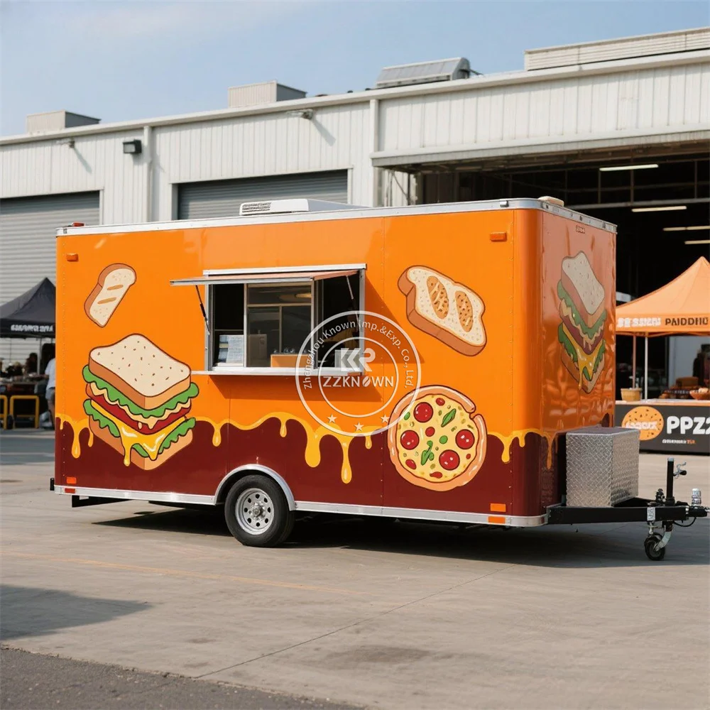 Concession Mobile Food Trailer Street Ice Cream Hot Dog Catering Trailer BBQ Coffee Vending Multifunction Food Truck For Sale
Concession Mobile Food Trailer Street Ice Cream Hot Dog Catering Trailer BBQ Coffee Vending Multifunction Food Truck For Sale