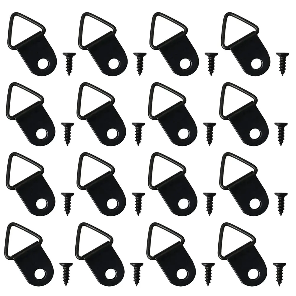 100Pcs Hooks Painting Photo Frame Picture Hanging Hardware Triangle D Rings Accessories Strong Practical Home Office
100Pcs Hooks Painting Photo Frame Picture Hanging Hardware Triangle D Rings Accessories Strong Practical Home Office