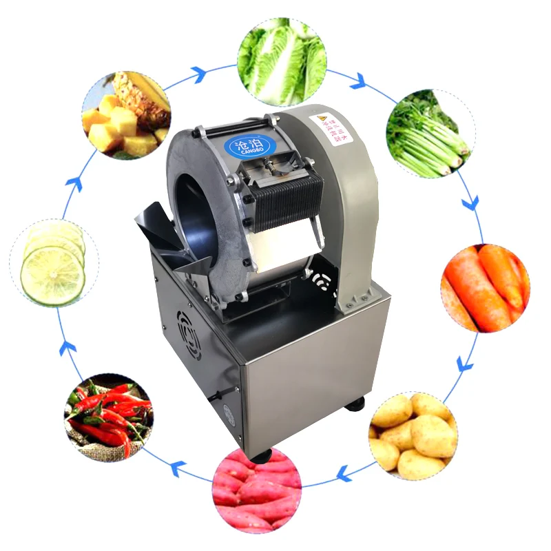 Small Multi-function Automatic Cutting Machine Commercial Electric Potato Carrot Ginger Slicer shred Vegetable Cutter
Small Multi-function Automatic Cutting Machine Commercial Electric Potato Carrot Ginger Slicer shred Vegetable Cutter