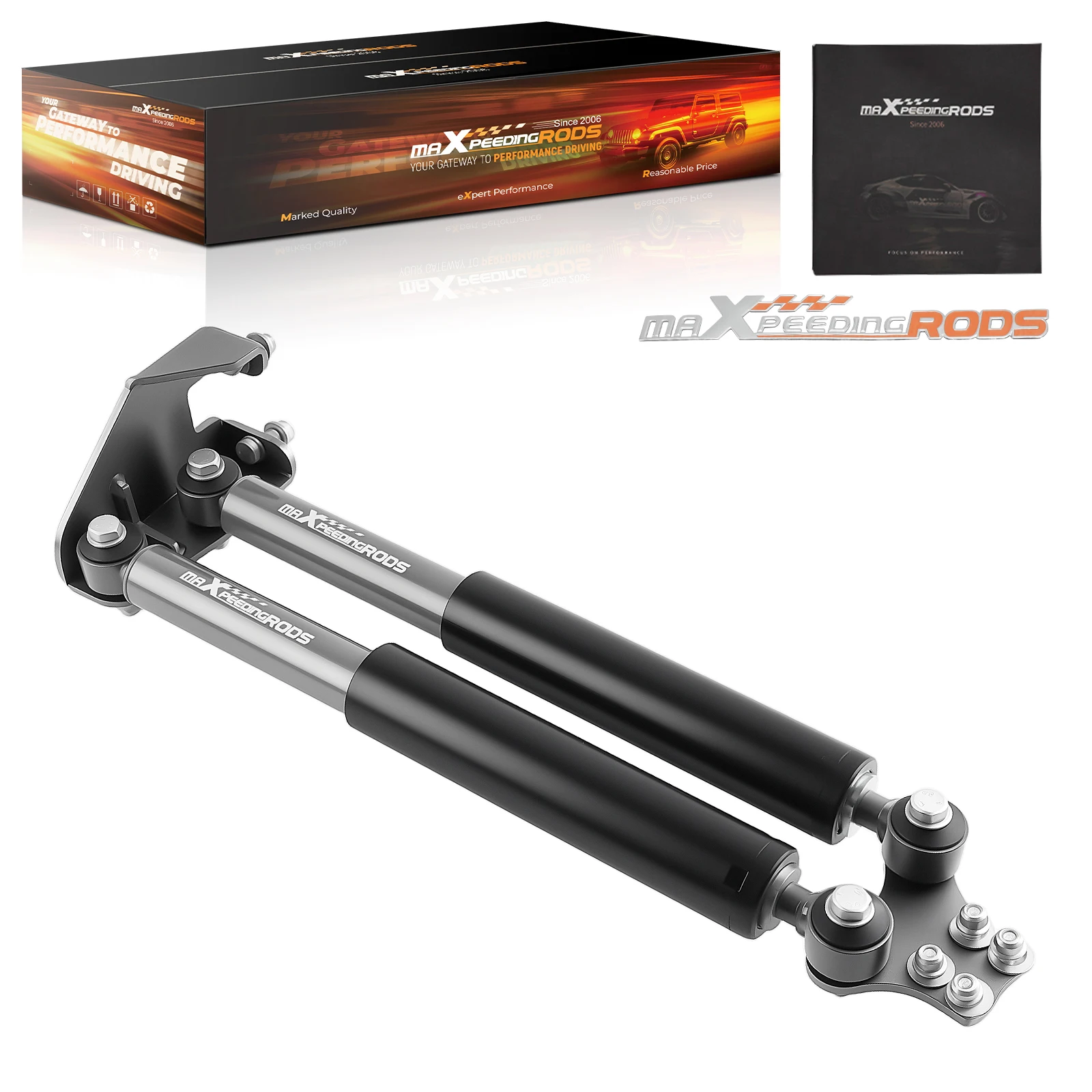 Dual Steering Stabilizer Kit for Jeep Wrangler 1987-95 4-6.5" Lift Steel
Dual Steering Stabilizer Kit for Jeep Wrangler 1987-95 4-6.5" Lift Steel