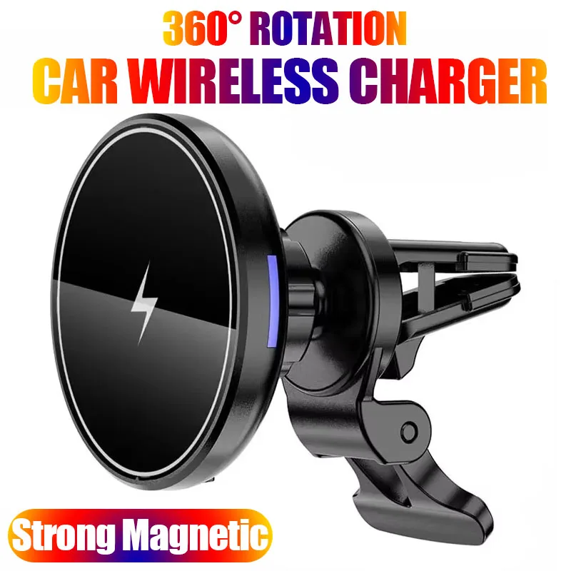 360° Rotatable 30W Magnetic Wireless Chargers Car Phone Holder Air Vent Stand For Magsafe iPhone 16-12 Pro Fast Charging Station
360° Rotatable 30W Magnetic Wireless Chargers Car Phone Holder Air Vent Stand For Magsafe iPhone 16-12 Pro Fast Charging Station
