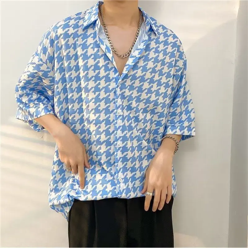 Men'S Hawaiian Short Sleeve Shirts Tropical Floral Print Beach Party Big Size Loose Summer Shirts For Men
Men'S Hawaiian Short Sleeve Shirts Tropical Floral Print Beach Party Big Size Loose Summer Shirts For Men