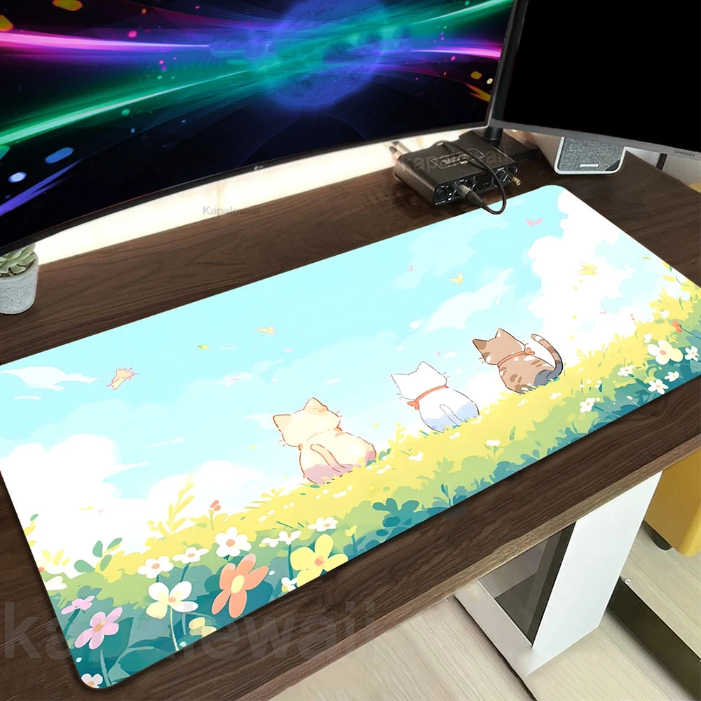 Waterproof Gaming Mousepad Pc 90x40cm XXL Mouse Pad Mousemat Non-slip Rubber Pads Big Desk Mat Keyboard Pads Kawaii Cat Mat
Waterproof Gaming Mousepad Pc 90x40cm XXL Mouse Pad Mousemat Non-slip Rubber Pads Big Desk Mat Keyboard Pads Kawaii Cat Mat