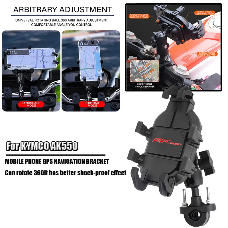 For KYMCO AK550 AK 550 2017-2020 Motorcycle Accessories Newest Handlebar Mobile Phone Holder GPS Stand Bracket
For KYMCO AK550 AK 550 2017-2020 Motorcycle Accessories Newest Handlebar Mobile Phone Holder GPS Stand Bracket