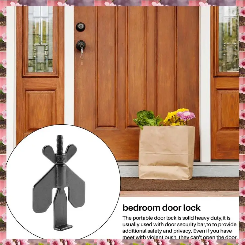 2025 Portable Door Lock For Travel Used With Door Security Bar,Door Locker From Inside For Home Hotel Motel Apartment,Portable D
2025 Portable Door Lock For Travel Used With Door Security Bar,Door Locker From Inside For Home Hotel Motel Apartment,Portable D