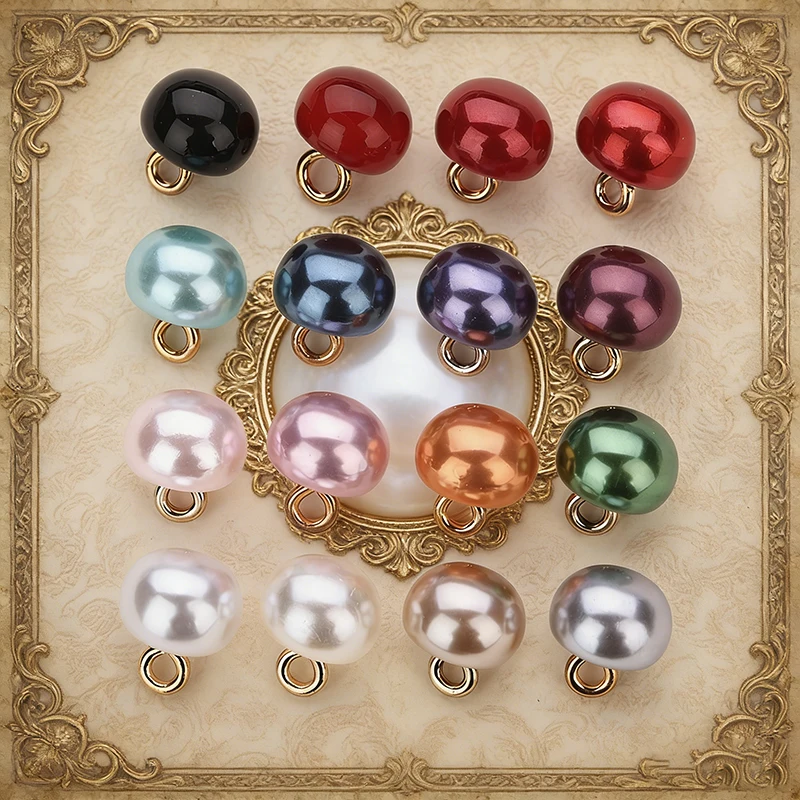 30/50Pcs Fashion colored pearl buttons mushroom buttons for shirts children's clothing and other clothing decorations buttons
30/50Pcs Fashion colored pearl buttons mushroom buttons for shirts children's clothing and other clothing decorations buttons