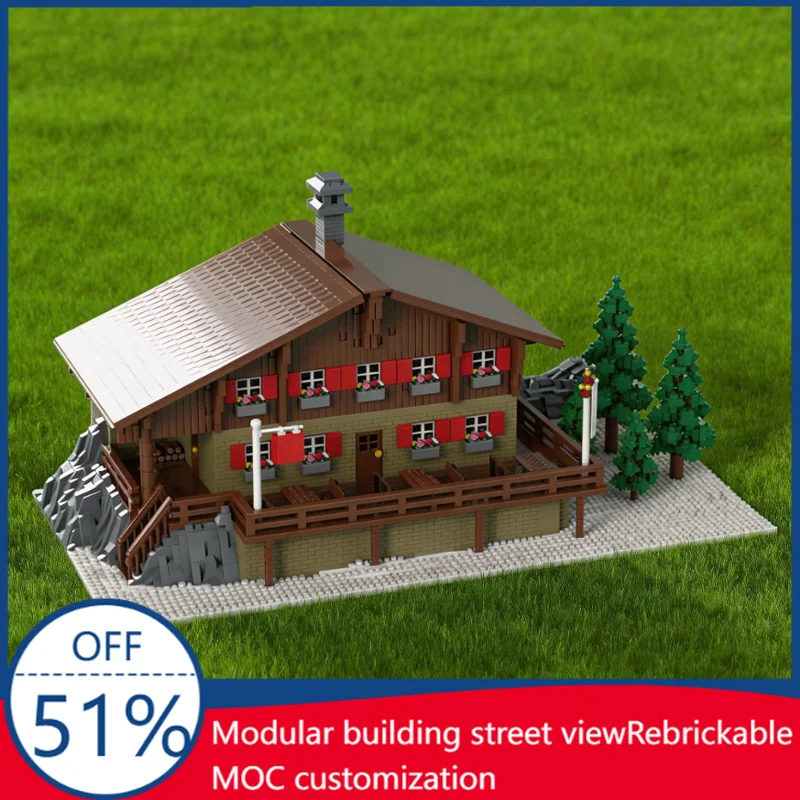 10035 Parts MOC Ski Resort Cabin Model Building Blocks Children Educational Assembly Toys Boys Birthday Creative Display Gifts
10035 Parts MOC Ski Resort Cabin Model Building Blocks Children Educational Assembly Toys Boys Birthday Creative Display Gifts