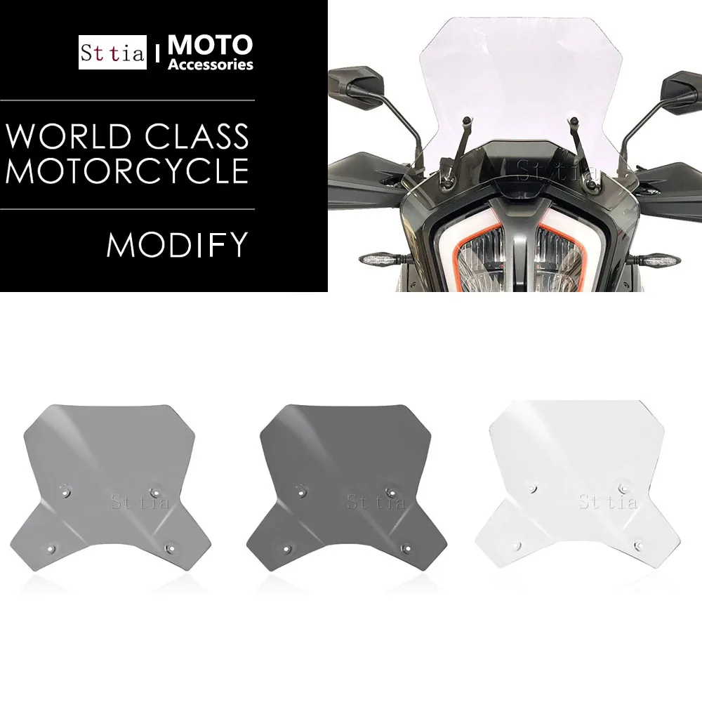 For KTM 1290 Super Adventure 2021-2024 Windscreen Windshield 1290 SUPER ADVENTURE Screen Wind Deflector Motorcycle Accessories
For KTM 1290 Super Adventure 2021-2024 Windscreen Windshield 1290 SUPER ADVENTURE Screen Wind Deflector Motorcycle Accessories
