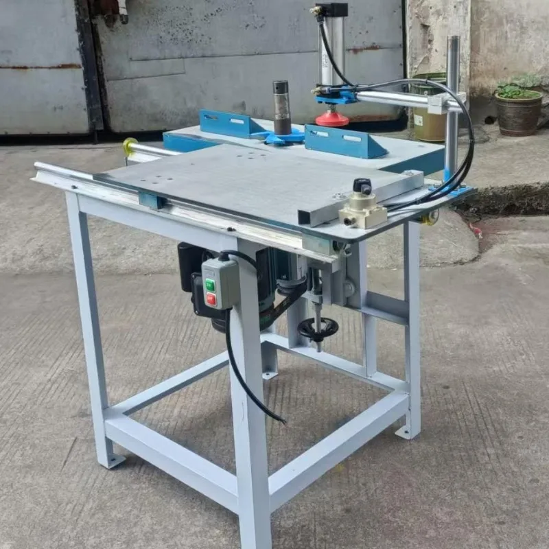 Simple woodworking push table end milling woodworking bed sheet vertical shaft router
Simple woodworking push table end milling woodworking bed sheet vertical shaft router