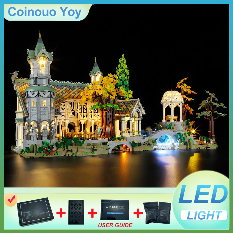 LIGHT For LEGO 10316 Lord of the Rings Block DIY Toy (NO Blocks Model,Only LED Light) Brick Light Set Kid Gift
LIGHT For LEGO 10316 Lord of the Rings Block DIY Toy (NO Blocks Model,Only LED Light) Brick Light Set Kid Gift