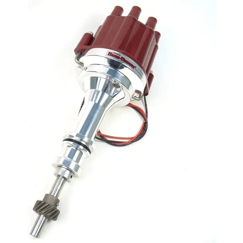 Pertronix D231801 Flame-Thrower Plug and Play Red Cap Marine Billet Electronic Distributor with Ignitor II Technology with Red C
Pertronix D231801 Flame-Thrower Plug and Play Red Cap Marine Billet Electronic Distributor with Ignitor II Technology with Red C