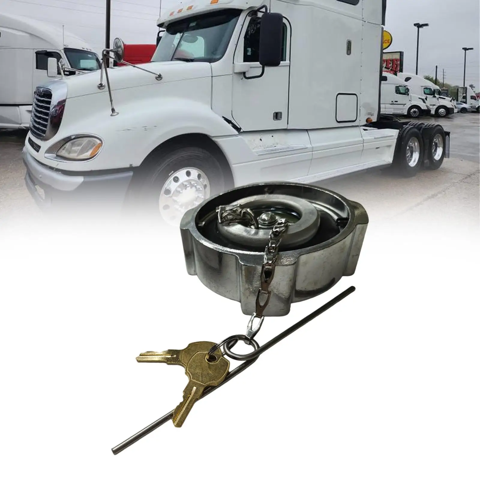 03-37017-002 Spare Parts Premium Professional Locking Tank Caps Locking Diesel Fuel Cap for Freightliner Coronado 2003-2022
03-37017-002 Spare Parts Premium Professional Locking Tank Caps Locking Diesel Fuel Cap for Freightliner Coronado 2003-2022