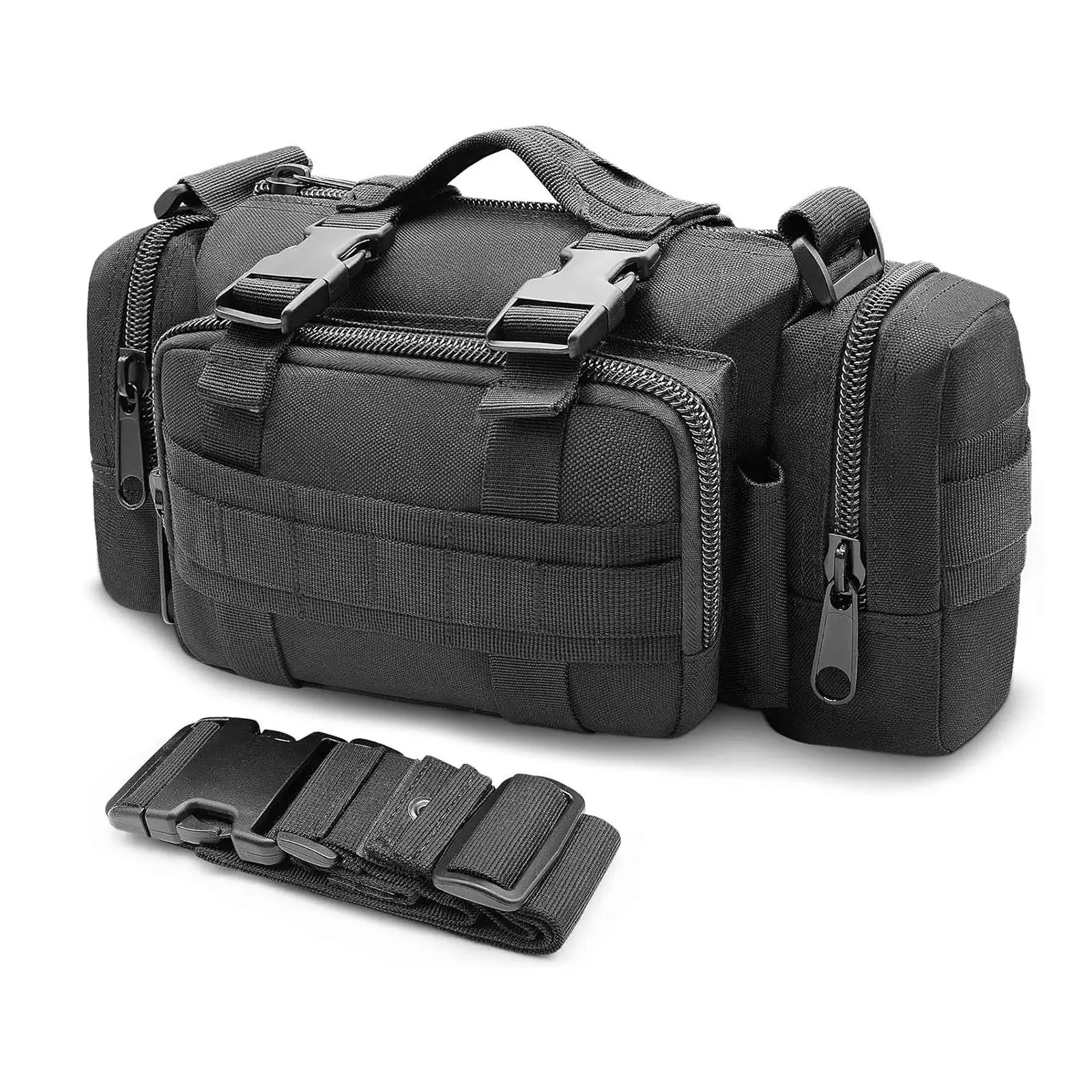 Fishing Tackle Bag Crossbody Fanny Waist Pack with Shoulder Strap Duffel Waist Bag Hand Carry for Cycling Camping Gym
Fishing Tackle Bag Crossbody Fanny Waist Pack with Shoulder Strap Duffel Waist Bag Hand Carry for Cycling Camping Gym