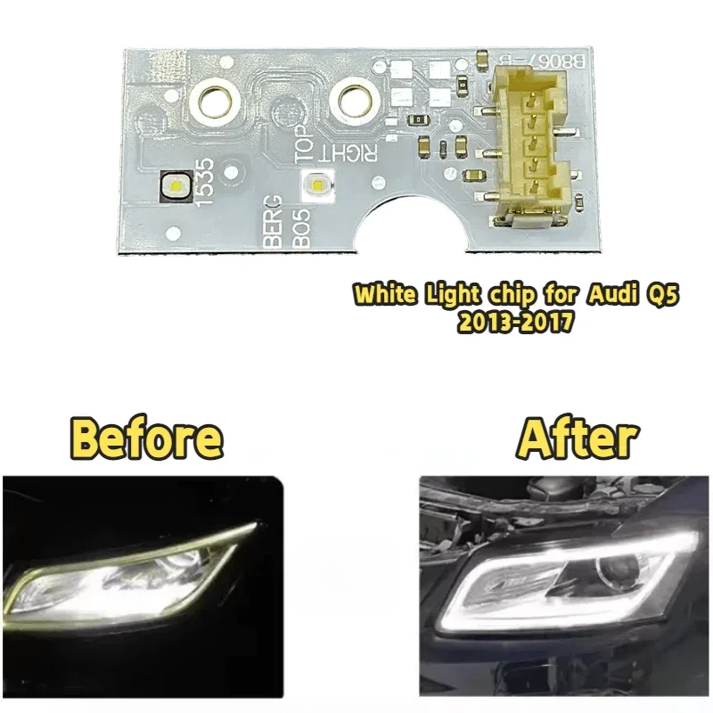 For Audi Q5 2013 2014 2015 2016 2017 Car Headlights DRL Chip Ballast Chip Circuit Board Light Source Board Chips White Light
For Audi Q5 2013 2014 2015 2016 2017 Car Headlights DRL Chip Ballast Chip Circuit Board Light Source Board Chips White Light